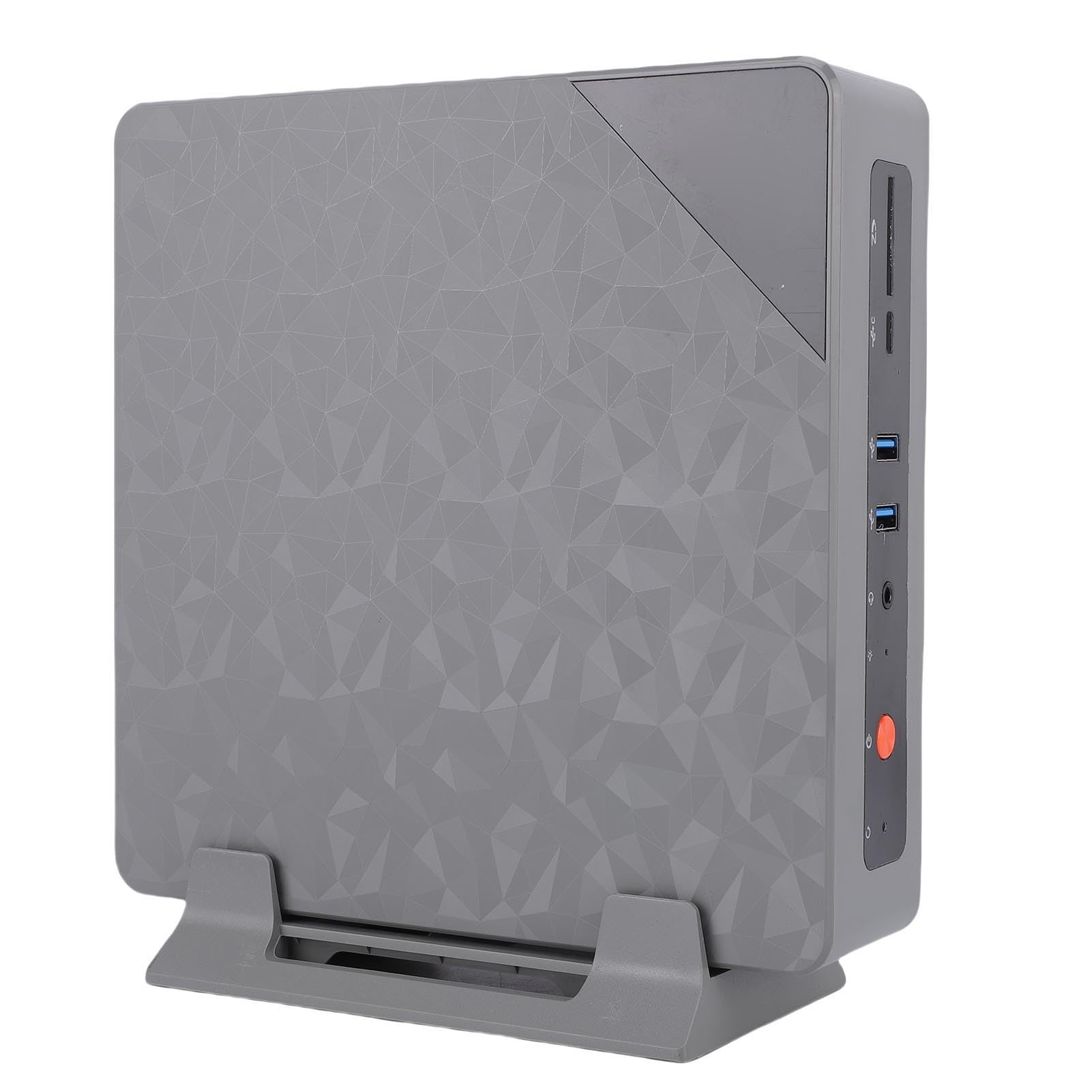 Jiawu Piccolo Computer Desktop Portatile Potente Processore I5 ​​WiFi Dual Band Veloce per Professionisti in Movimento, Materiale ABS (Spina europea I5-3320M-8G-256G)