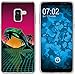 Produktbild PhoneNatic Case kompatibel mit Samsung Galaxy A8 (2018) EU Version Silikon-Hülle Retro Wave Delphin M1