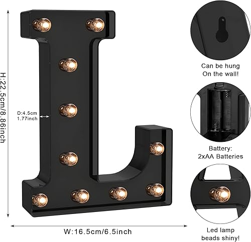Miniatura 46 de Foaky Número de luz LED decorativo, letrero de número iluminado para luz nocturna, boda, fiesta de cumpleaños, Navidad, hogar, bar, número