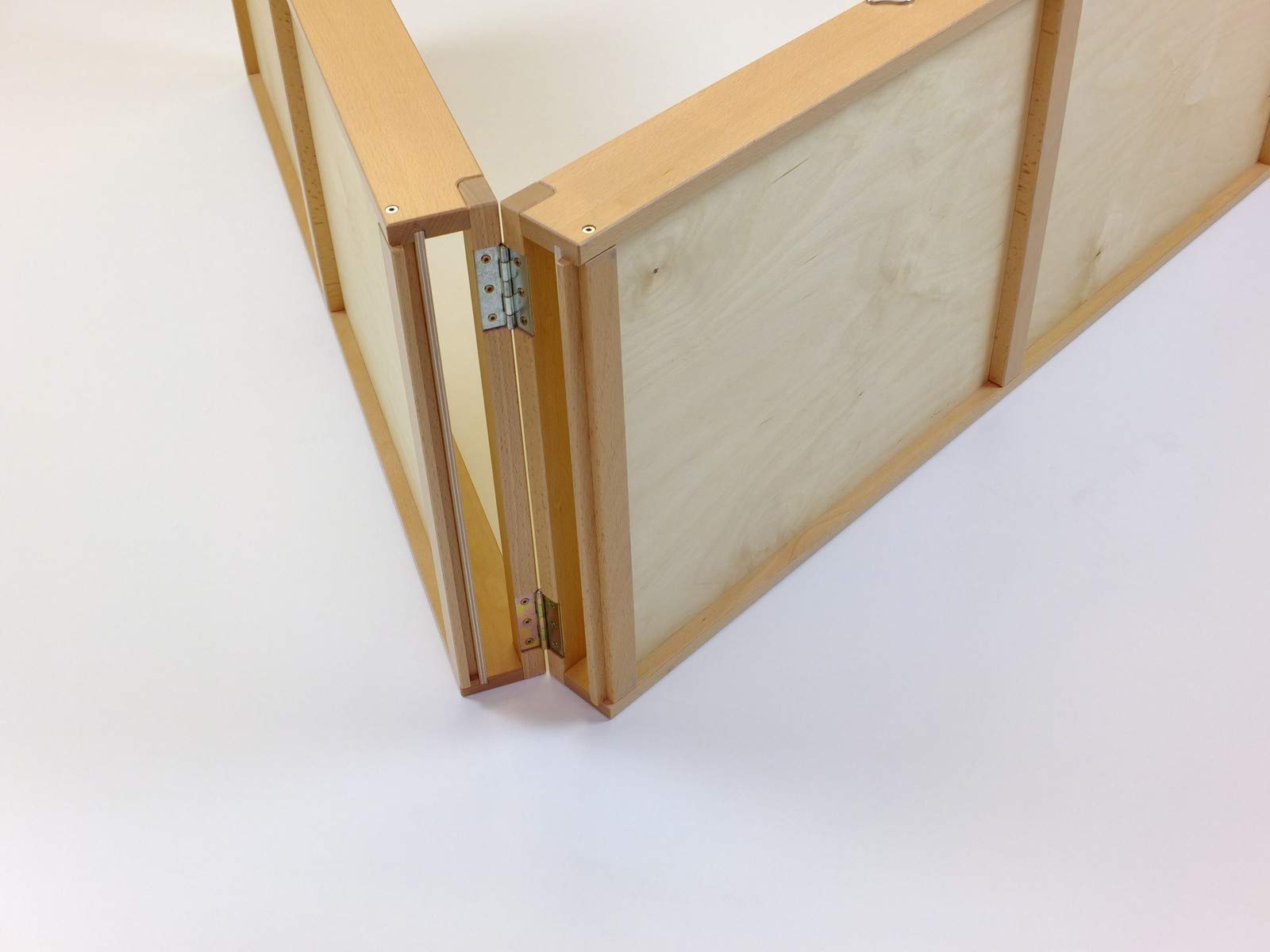 Shuffelboard faltbar/Sjoelbak opvouwbaar/Dutch Shuffleboard Foldable/Mit Offiziellen Wettkampfmaßen und mit 30 hohlgeschliffenen Spielsteinen/Made in Germany