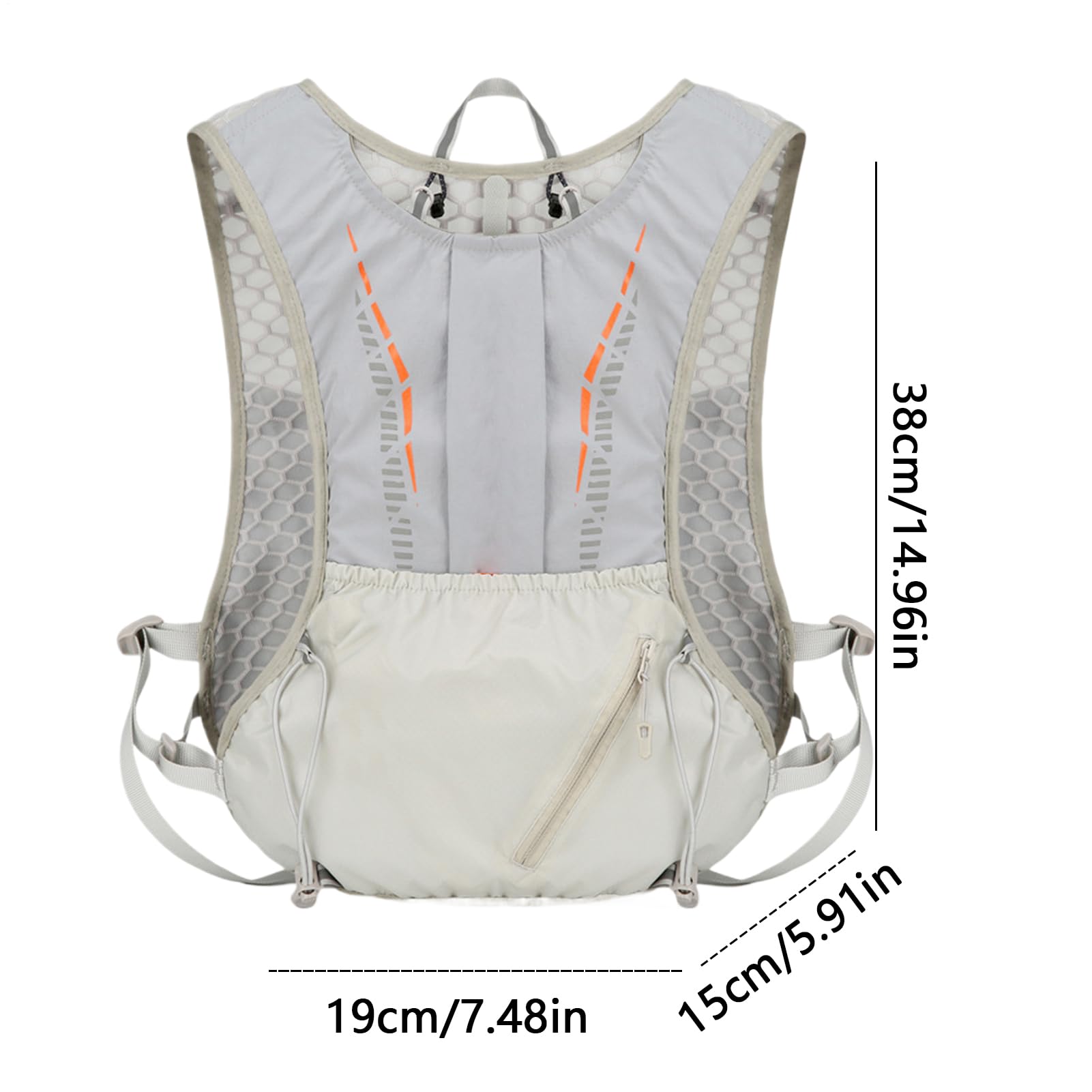 Mochila Hidratación Reflectante Ligera