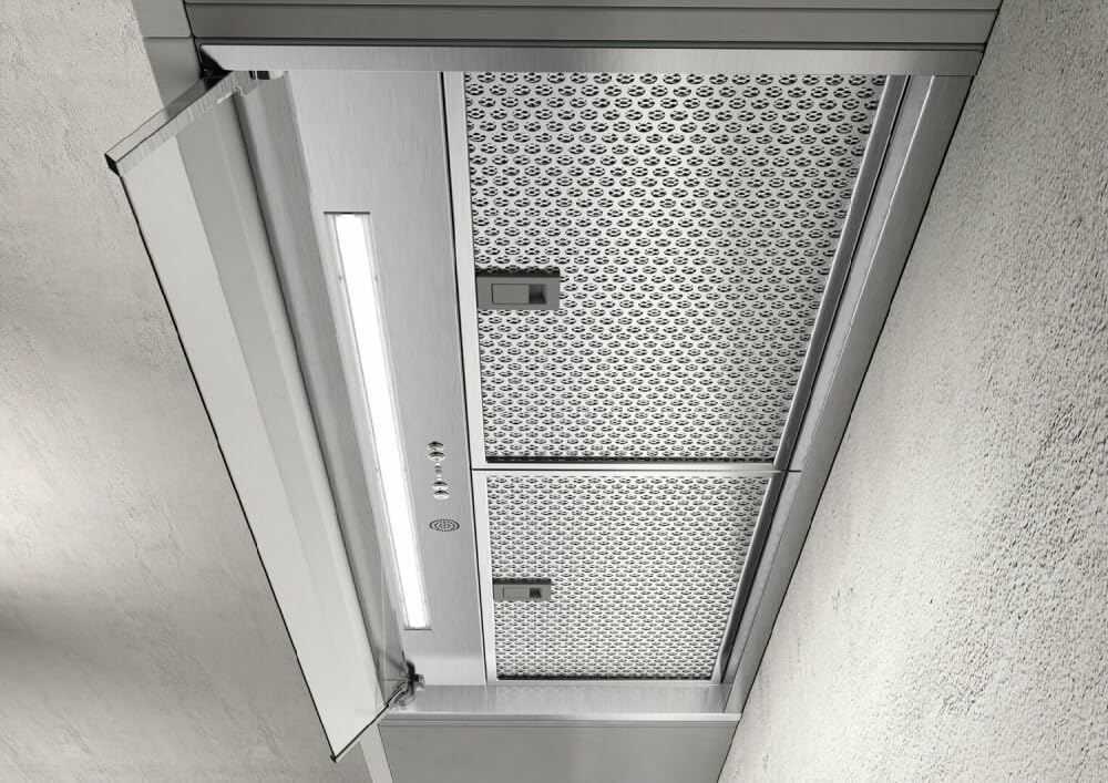 Cappa da cucina, Tipo Aspirante, Incasso, L 90 cm, Inox, BOXIN ADVANCE IX/A/90