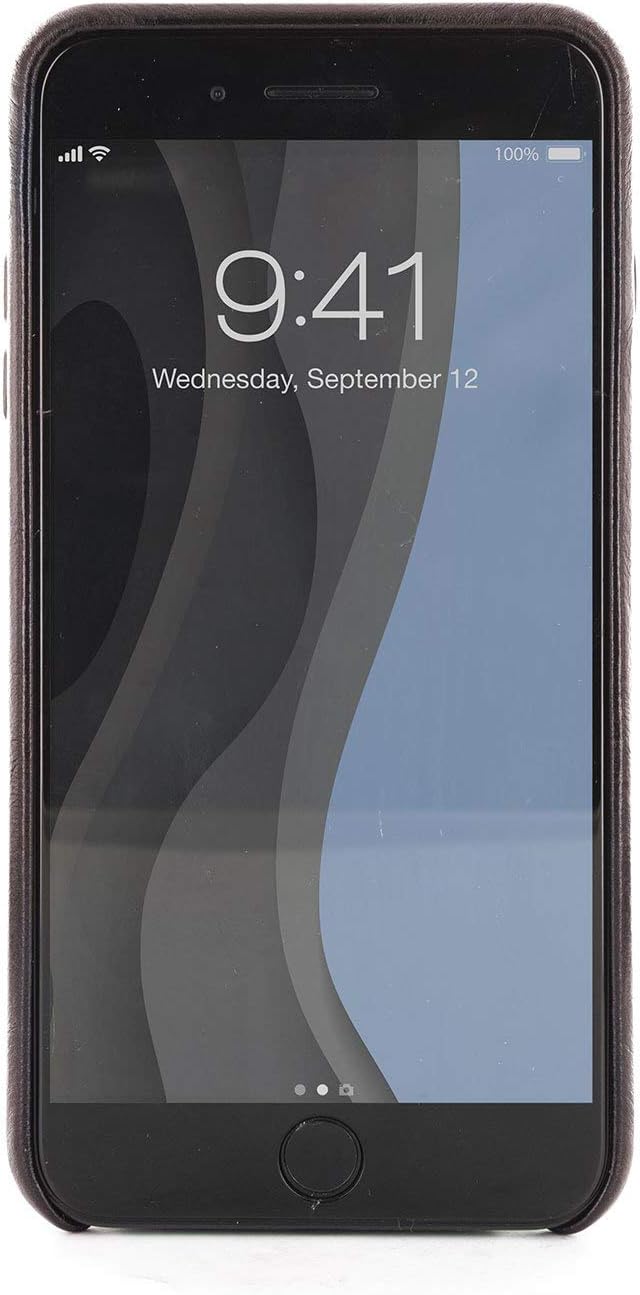 🔥 Hоt Dеаlѕ Ted Baker [Real Leather Fashion MIDOC Real Leather Case for iPhone 8/7 / 6, Protective Cover for Professional Mens/Guys for iPhone 8/7 / 6 - Black Cherry