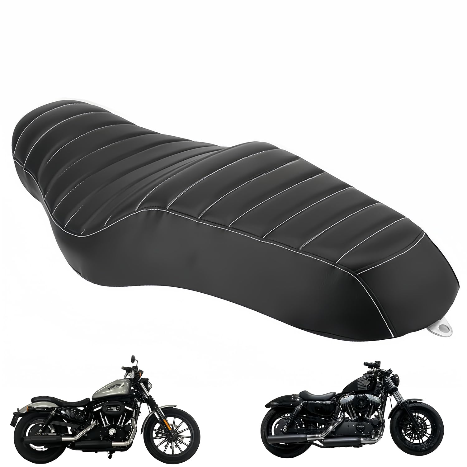 バイクシート ハーレー　フォーティーエイト　スポーツスター Amazon | PGMTOING クッションシート FOR ハーレー適用 スポーツスター