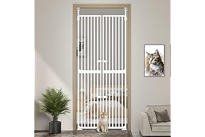 71" Extra Tall Cat Gate - Safe Haven Doorway Barrier