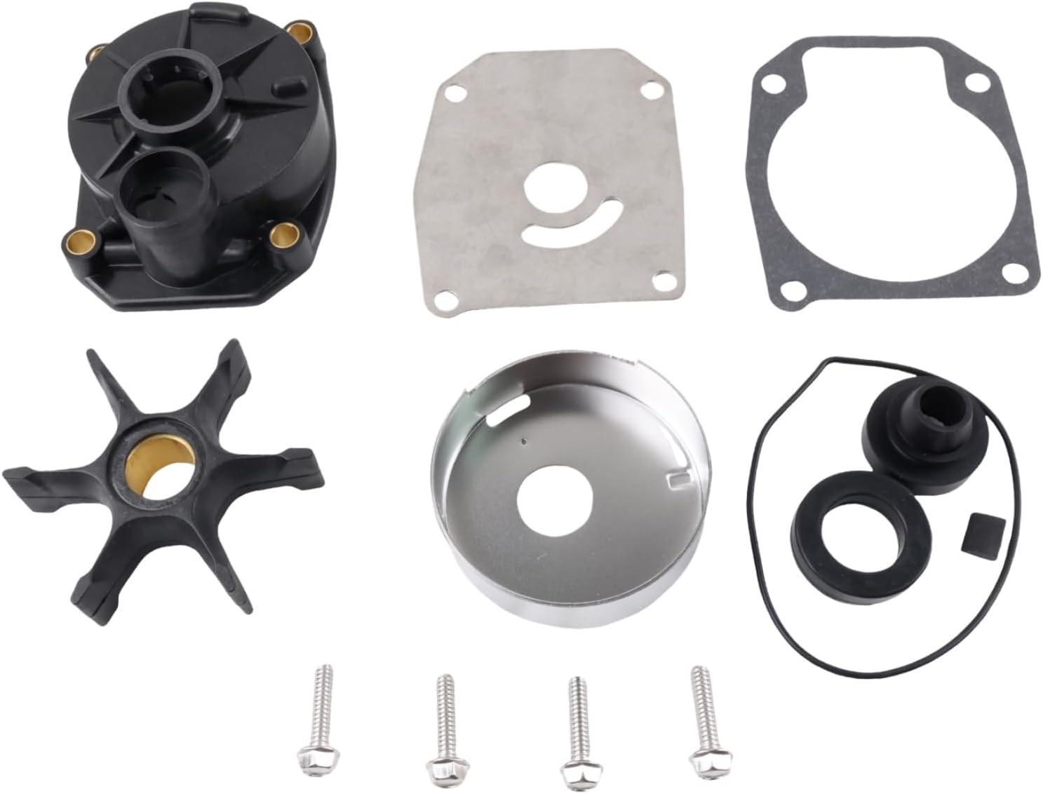 5006511 Water Pump Repair Kit Compatible with Johnson Evinrude OMC BRP Outboard 40-65HP
