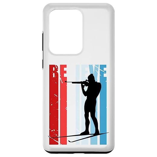 Galaxy S20 Ultra Biathlon Racer Race Competition Shooting Guns Fan Lover Case