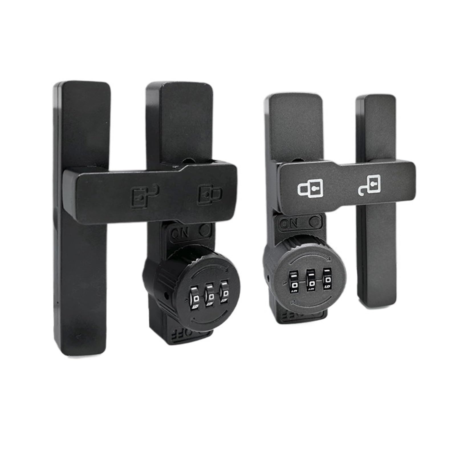 NYRXRYTCA Gold Keyless Cabinet Lock Double-Door Glass Closet Door Drawer Refrigerator 1Pcs