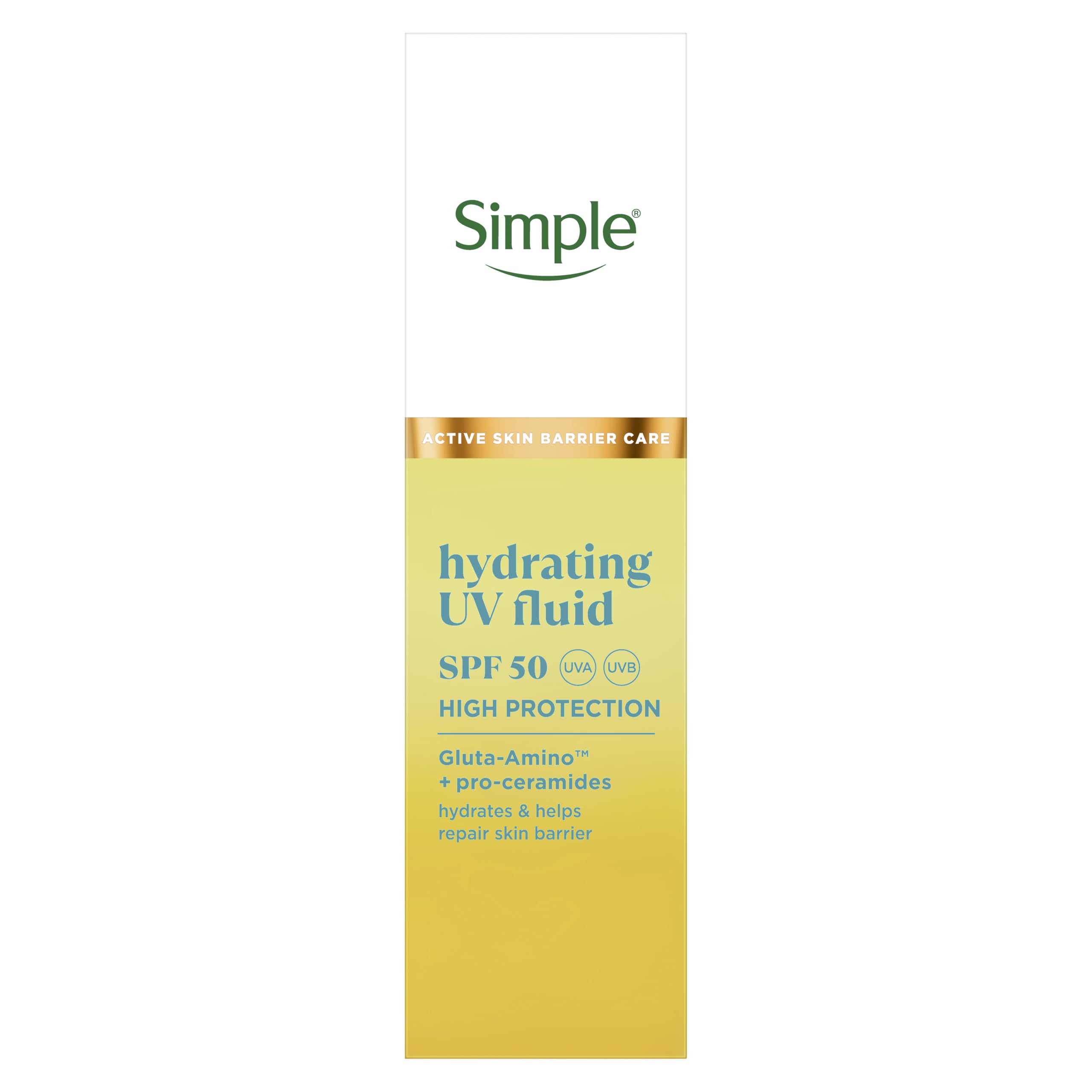 Simple Hydrating UV Fluid SPF 50 40 ml