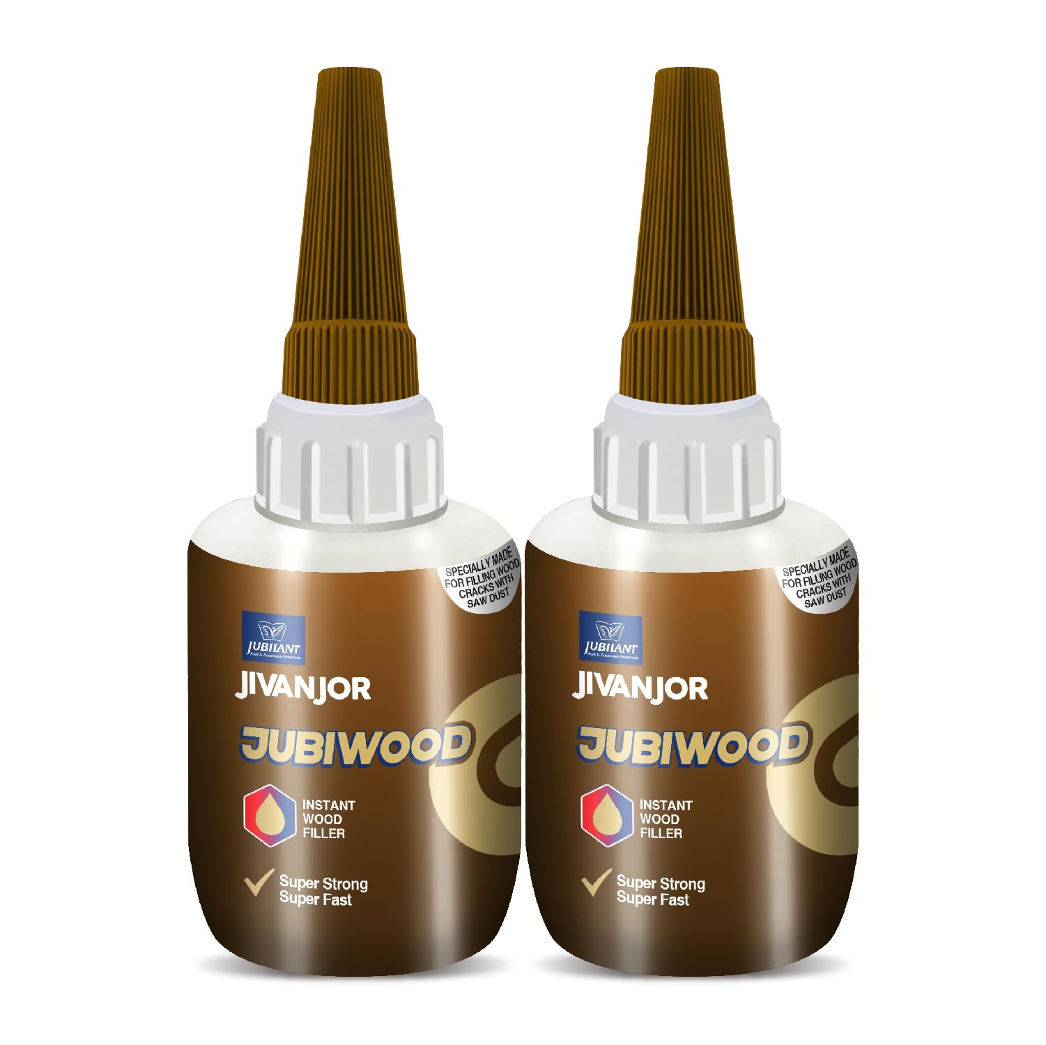 Jivanjor JubiWood Super Glue | Instant One Drop Wood Glue, Wood Filler, Wood Seal, Cyanoacrylate Adhesive| 20 g, pack of 2 (B0D35Q4M7Y) Amazon Price History, Amazon Price Tracker