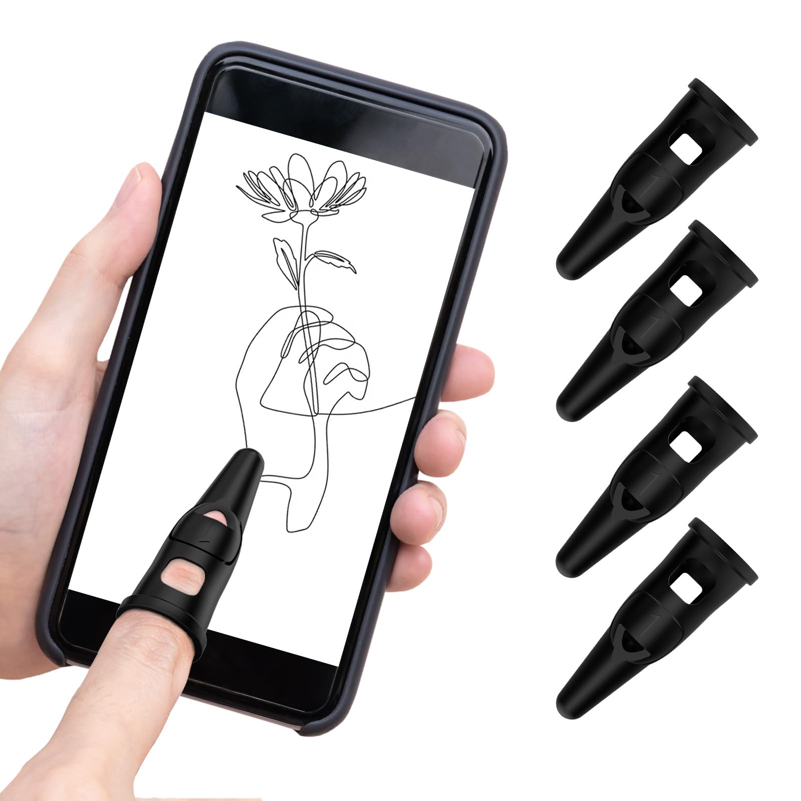 Amazon.co.jp: Mixoo スタイラスペン【2025業界新登場 指サック型