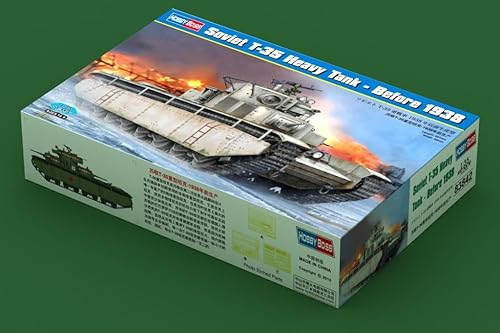 Miniatura 2 de Hobby Boss Antes de 1938 Soviética T-35 Kit de tanque pesado (escala 135)