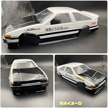 Amazon | 【スペアボディ】 AE86 トレノ 1/10 タミヤ ステッカー付属