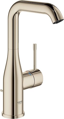 Miniatura 6 de GROHE 23538BEA Essence - Grifo de baño de un solo agujero con un solo mango, tamaño XL, latón, acabado infinito de níquel pulido