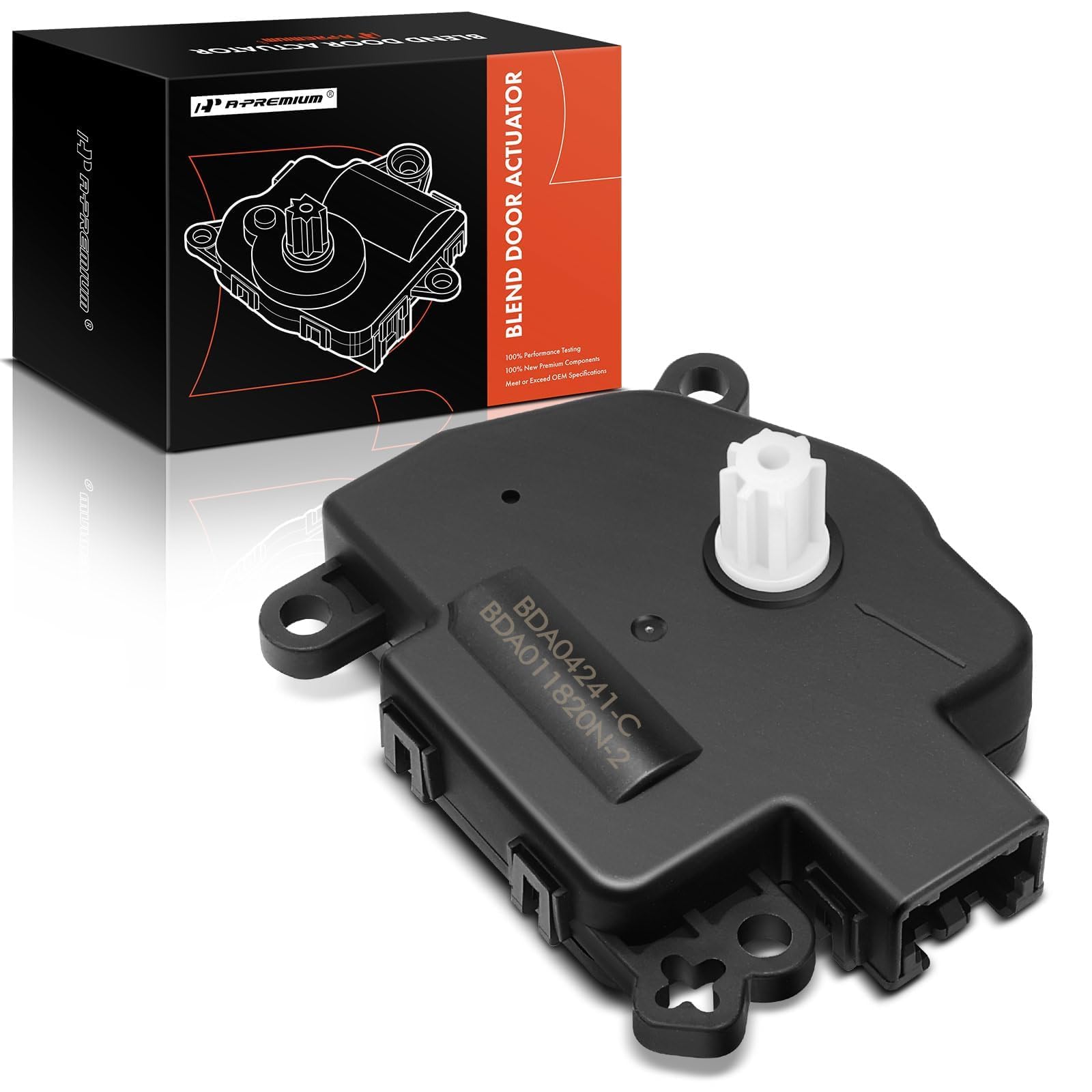A-Premium HVAC Heater Blend Door Actuator Compatible with Ford F-150, Expedition, Escape, C-Max & Lincoln Navigator & Mazda Tribute & Mercury Mariner, Replace# 8L8Z19E616C