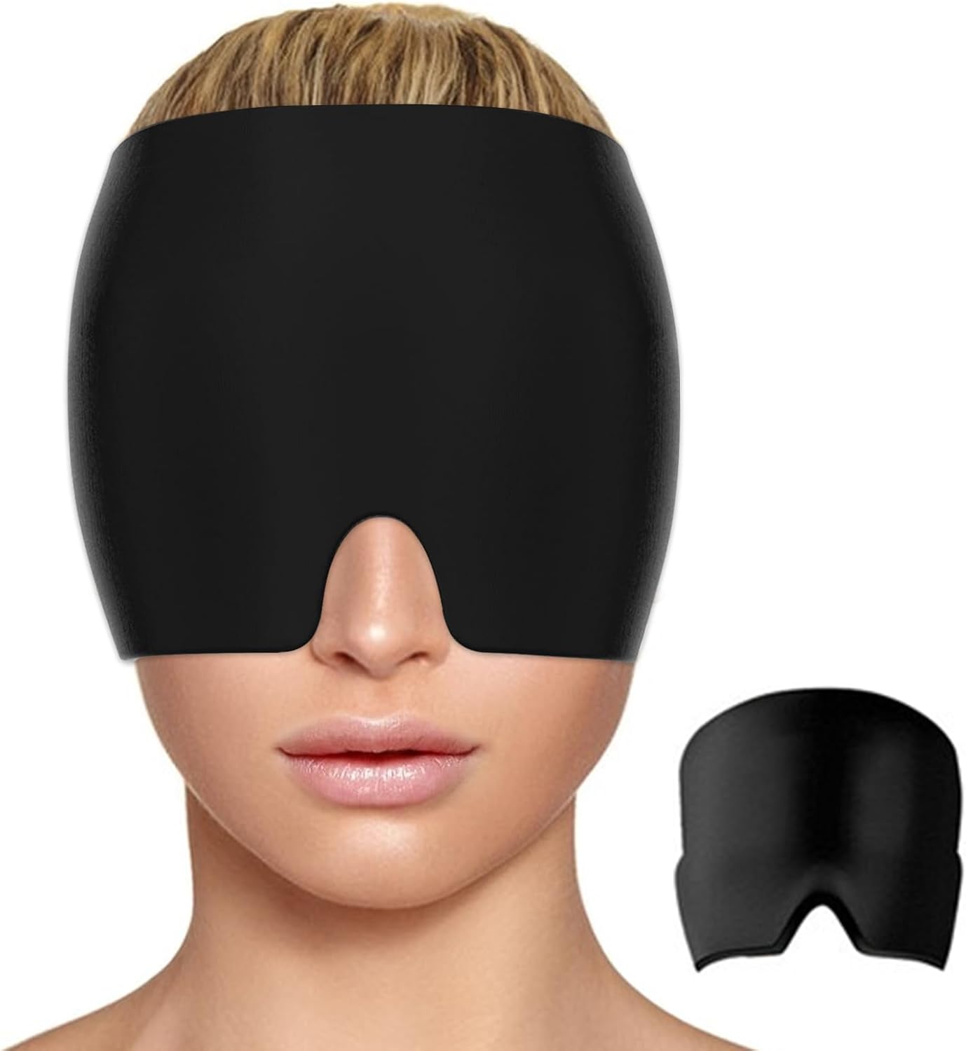 Migraine Mask Gel Migraine Hat Headache Relief Cap Cooling Hat