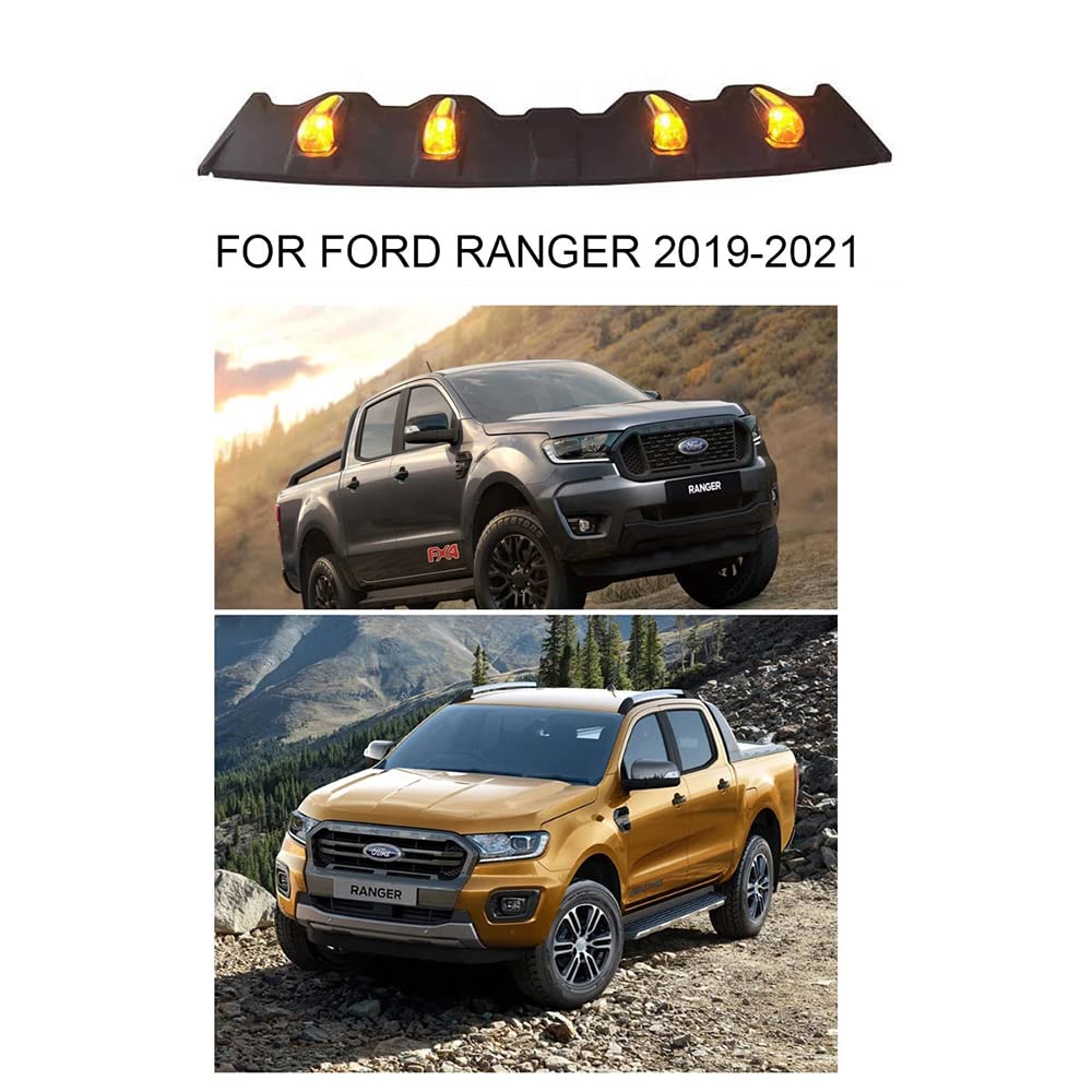 Accessori Auto Copertura del Tetto Luce LED Tetto Luce Raptor Style per Ford Ranger 2020-2021 Wildtrak PX2 PX3 XL XLT T8