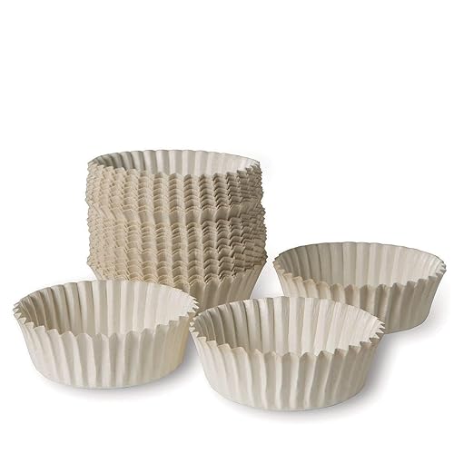 S&S Worldwide Vasos desechables para manualidades, dispensan pintura, pegamento, cuentas y más, tablero de papel denso, sin costuras, revestimiento