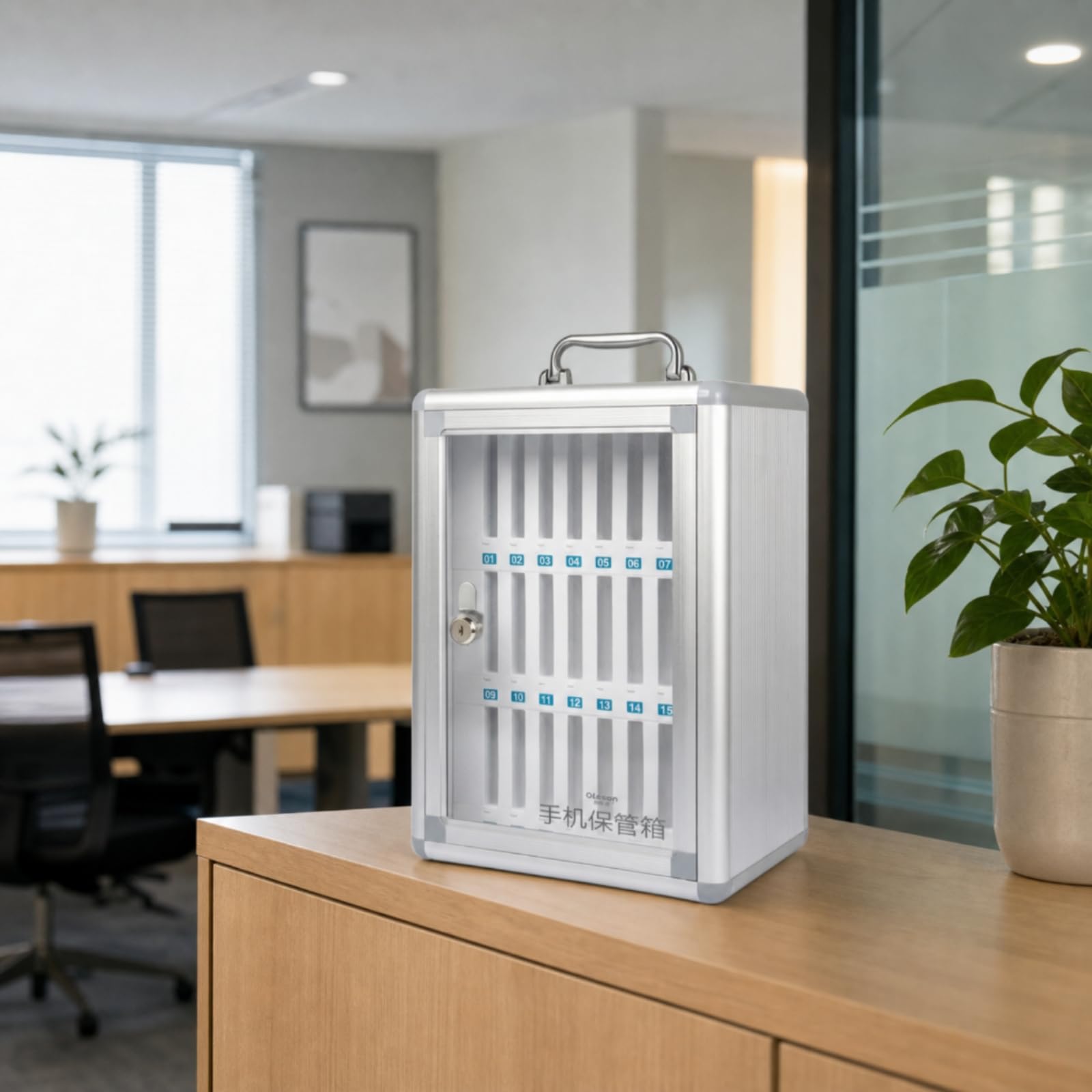 Gralara Boîte Rangement Stable Casier Armoire pour Enseignants, Entreprises, 36 Emplacements