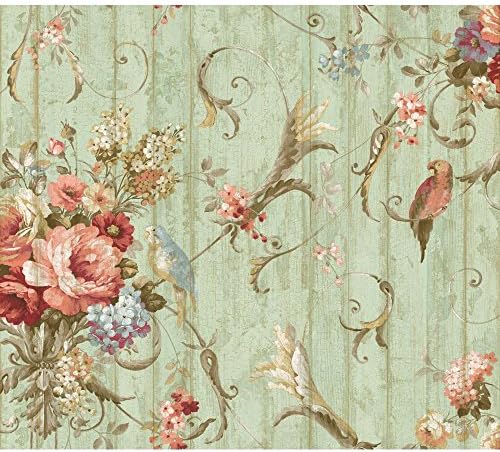 York Wallcoverings Floral Bouquet Removable Wallpaper
