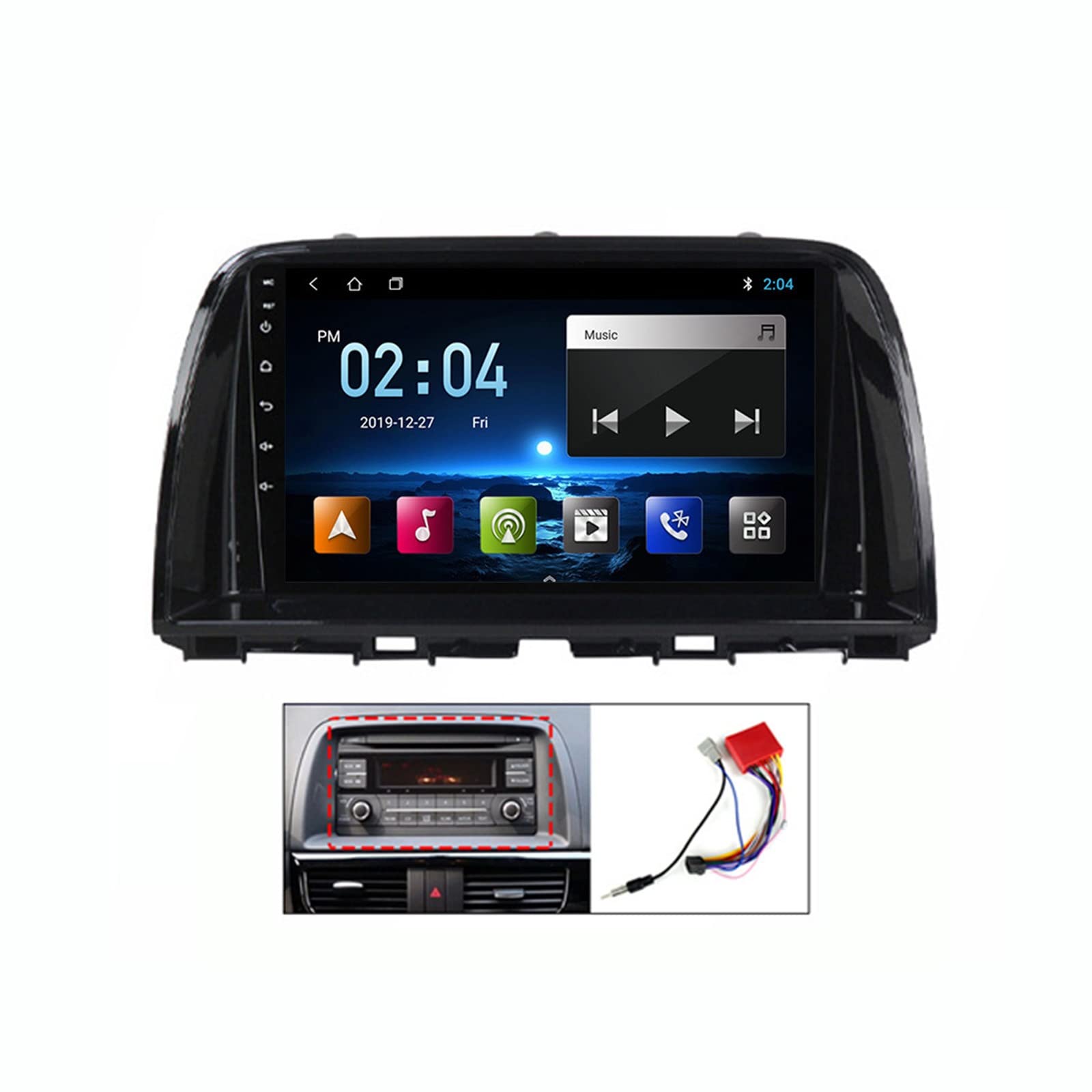 Mazda CX5 Car Stereo 9