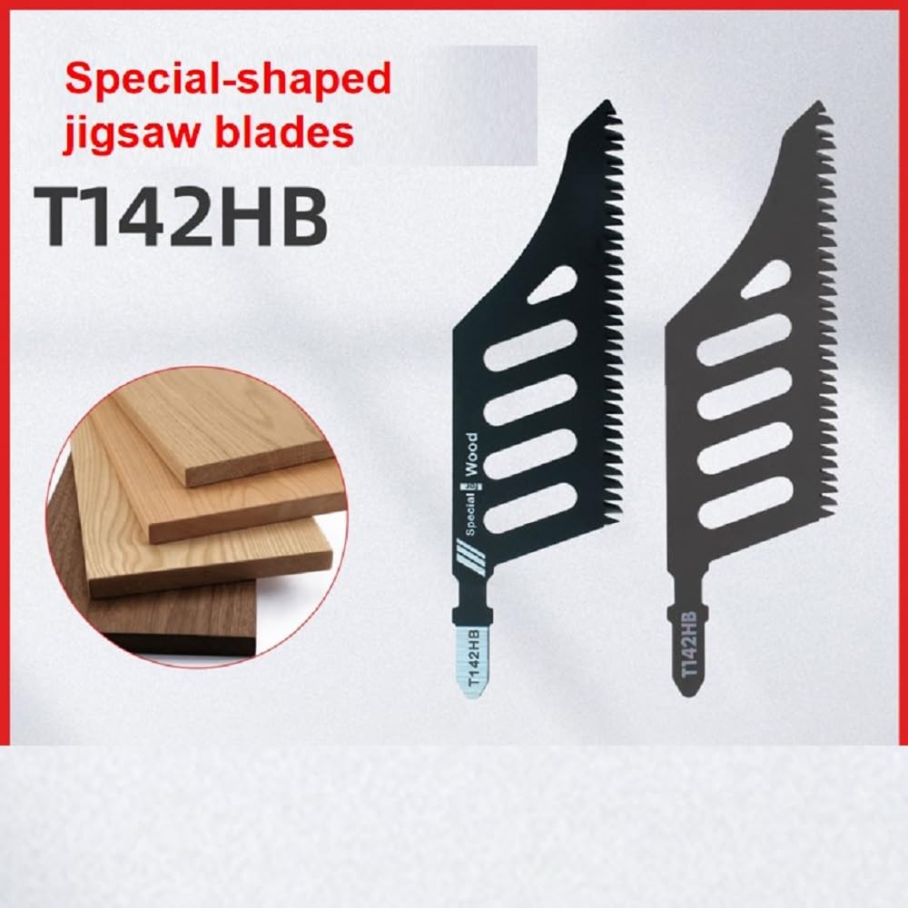 Wood Jigsaw Blades - 5 Pack T142HB -5 Wood Jigsaw Blades - 5 Pack T142HB -5