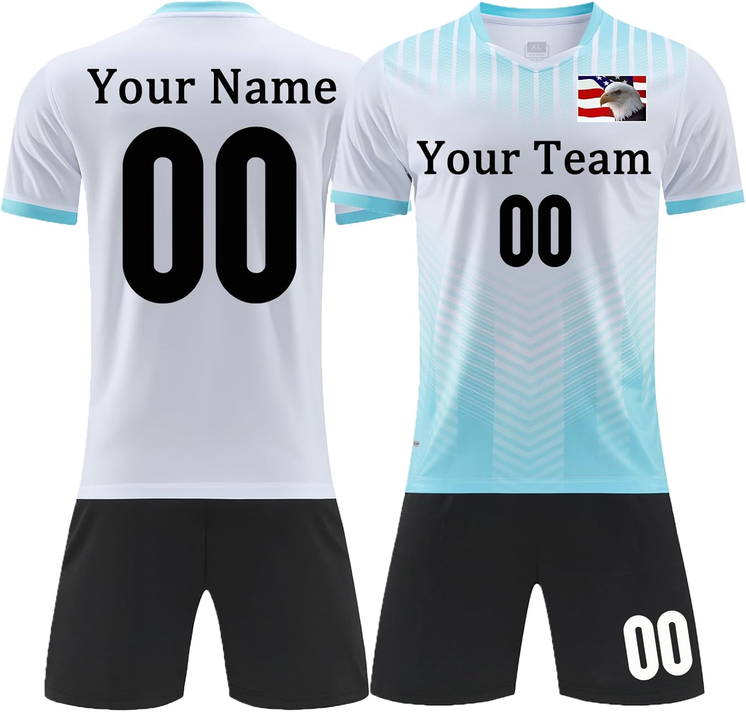 Custom Soccer Jerseys Kids Men Women Personalized Soccer Shirt and Shorts Boys Soccer Team Uniforms Youth Uniforme de Fútbol