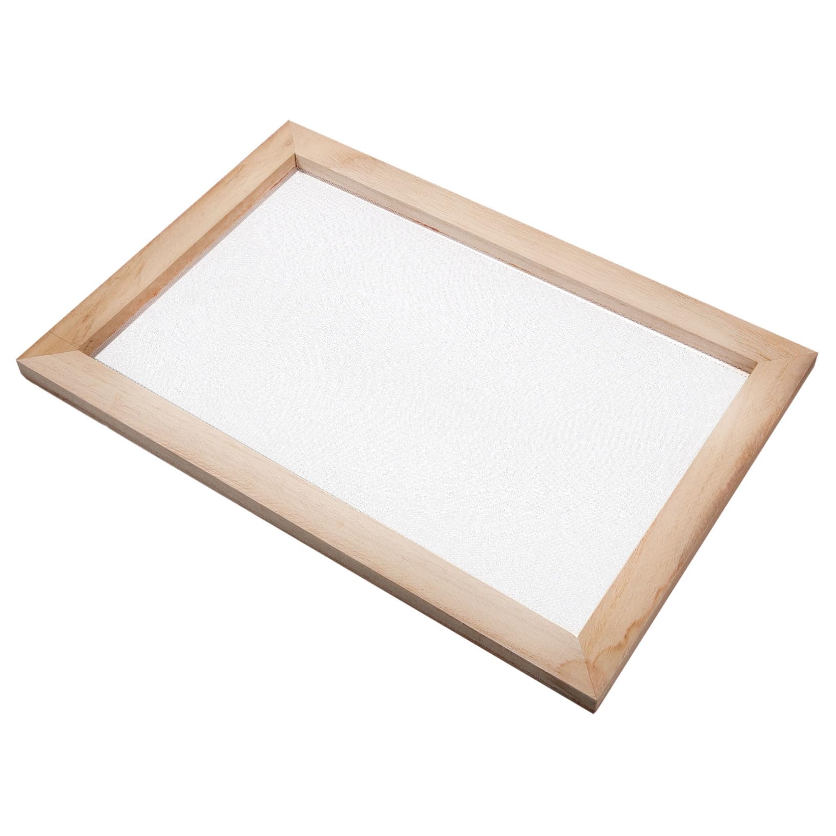 CIMAXIC DIY Papermaking Kit Handmade Paper Molding Screen Wood Frame for Papermaking Educational Craft for Boys and Girls