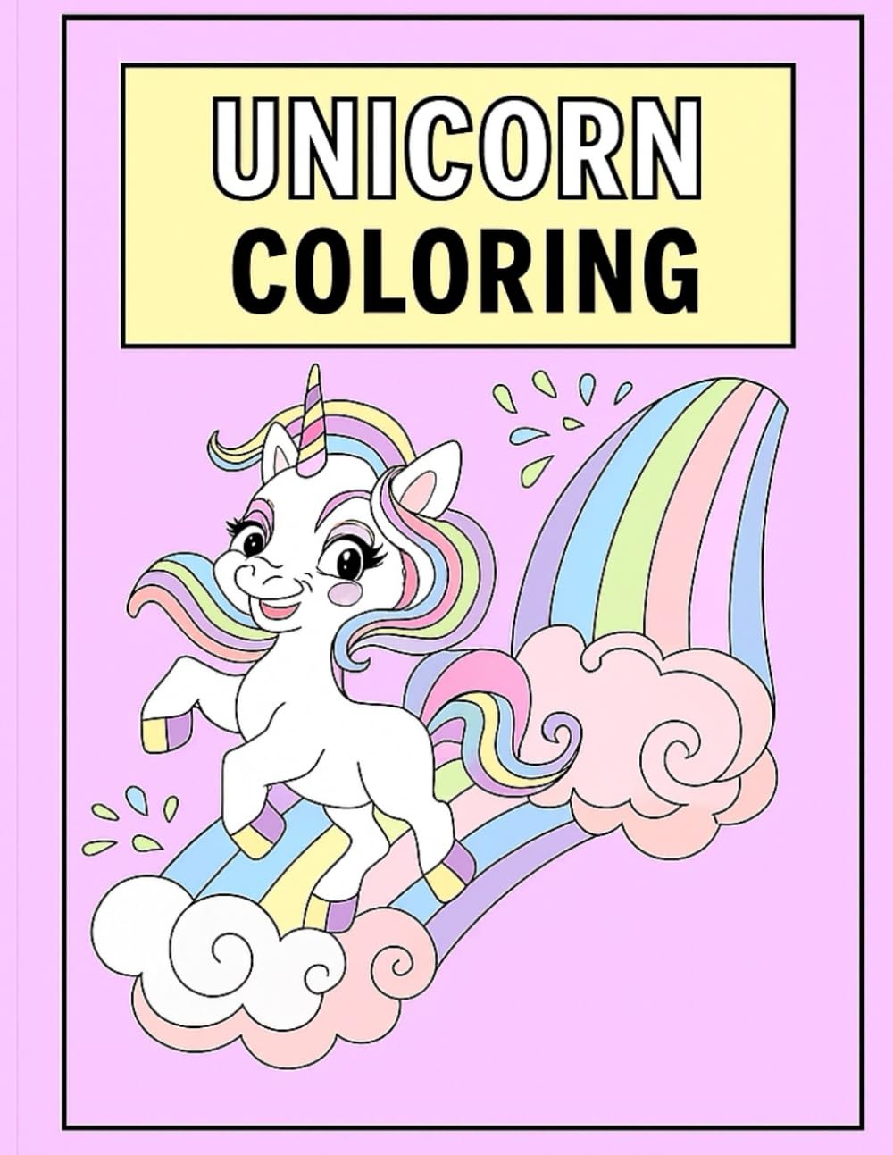 Unicorn Affirmations SEL Coloring Booklet