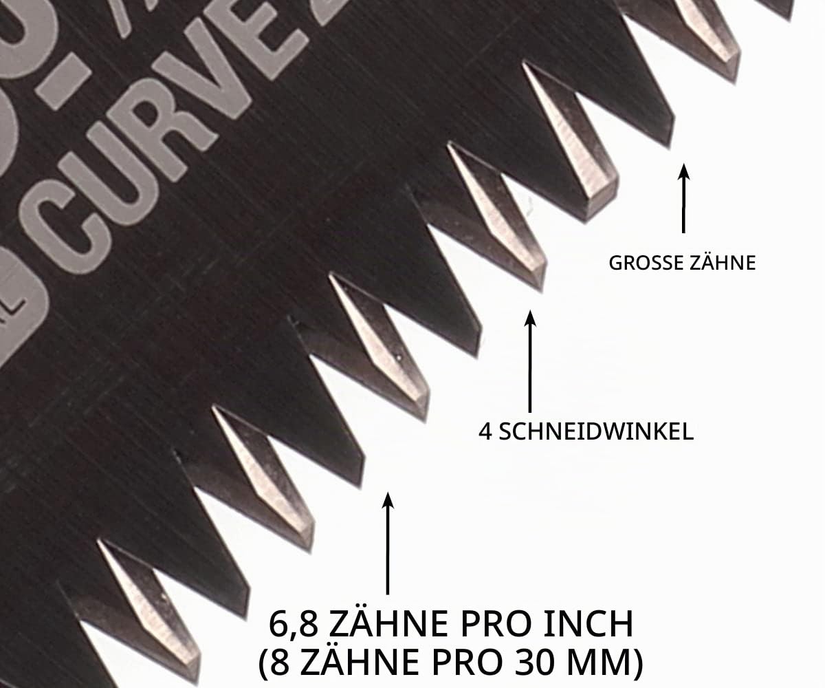 Silky Handsäge Ersatzblatt für Gomboy Curve für Outback Edition