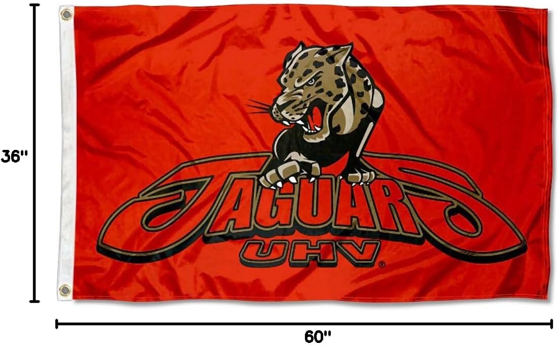 Houston Victoria Jaguars Flag