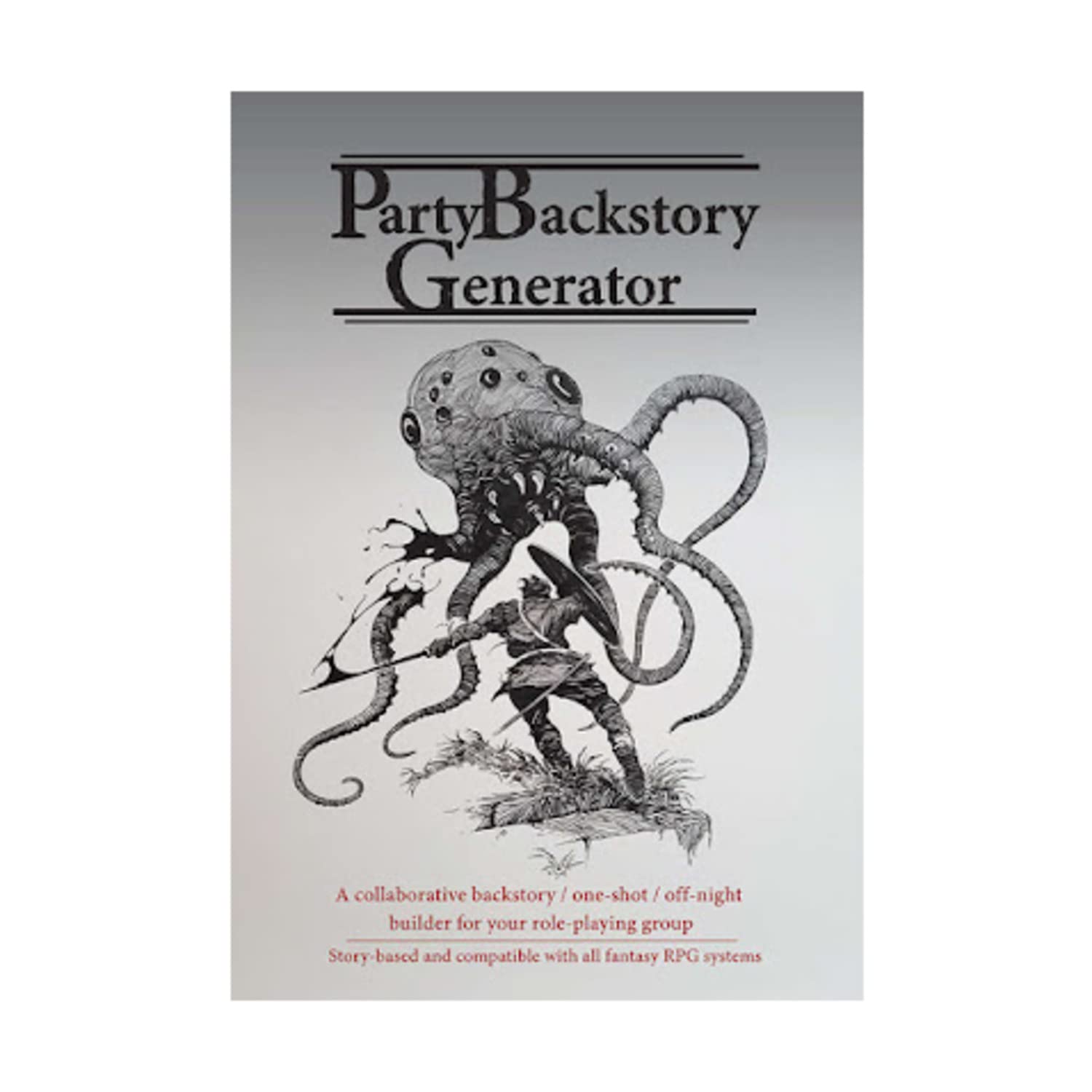 Party Backstory Generator: for Fantasy Roleplaying Games (RPG) DnD 5e and more