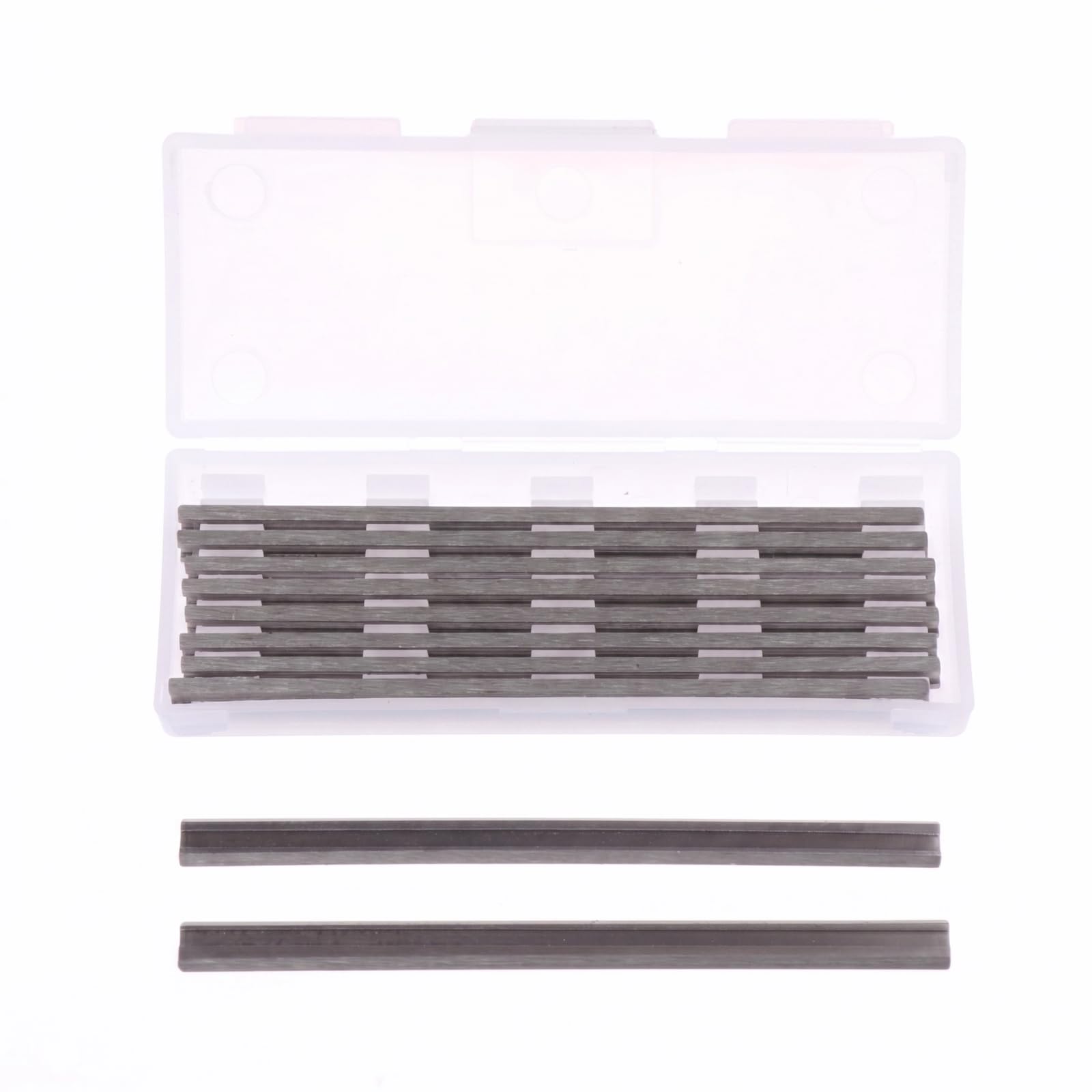 10 Pack Reversible Electric Planer Blades, 82mm Planer Blades Replacement for Bosch, Makita, DeWalt, Wen 6530, Ryobi, Craftsman, Hand Portable Planers