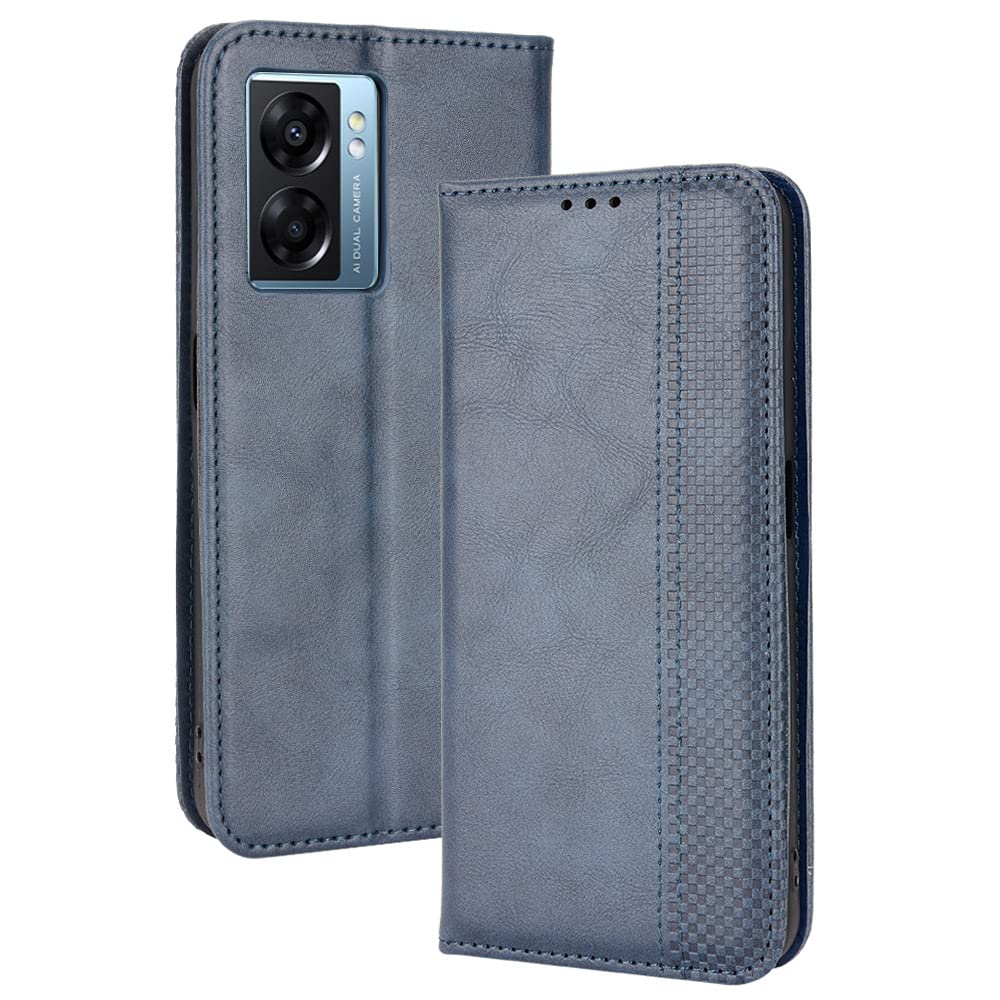 Custodia Premium per Oppo A78 4G, Antiurto in Pelle con Portafoglio, Slot per Schede e Funzione Stand - Flip Cover Compatibile