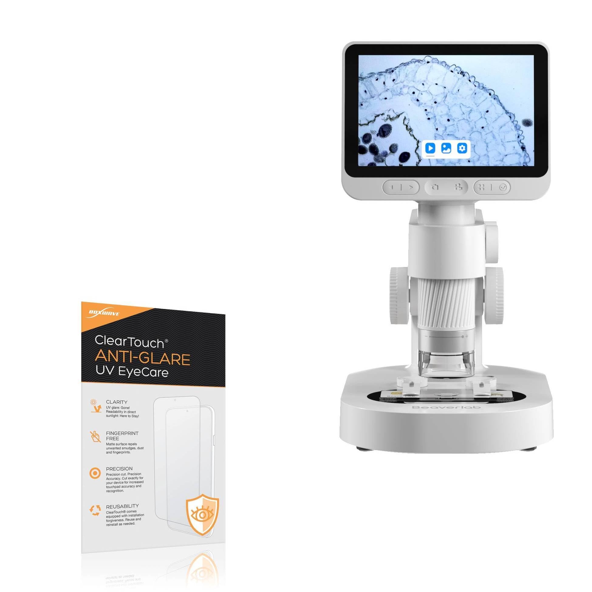 BoxWave Screen Protector Compatible With Beaverlab Darwin M2(S) - ClearTouch Anti-Glare Anti-UV EyeCare (2-Pack), Filters out Harmful Blue Light Reduce Fatigue