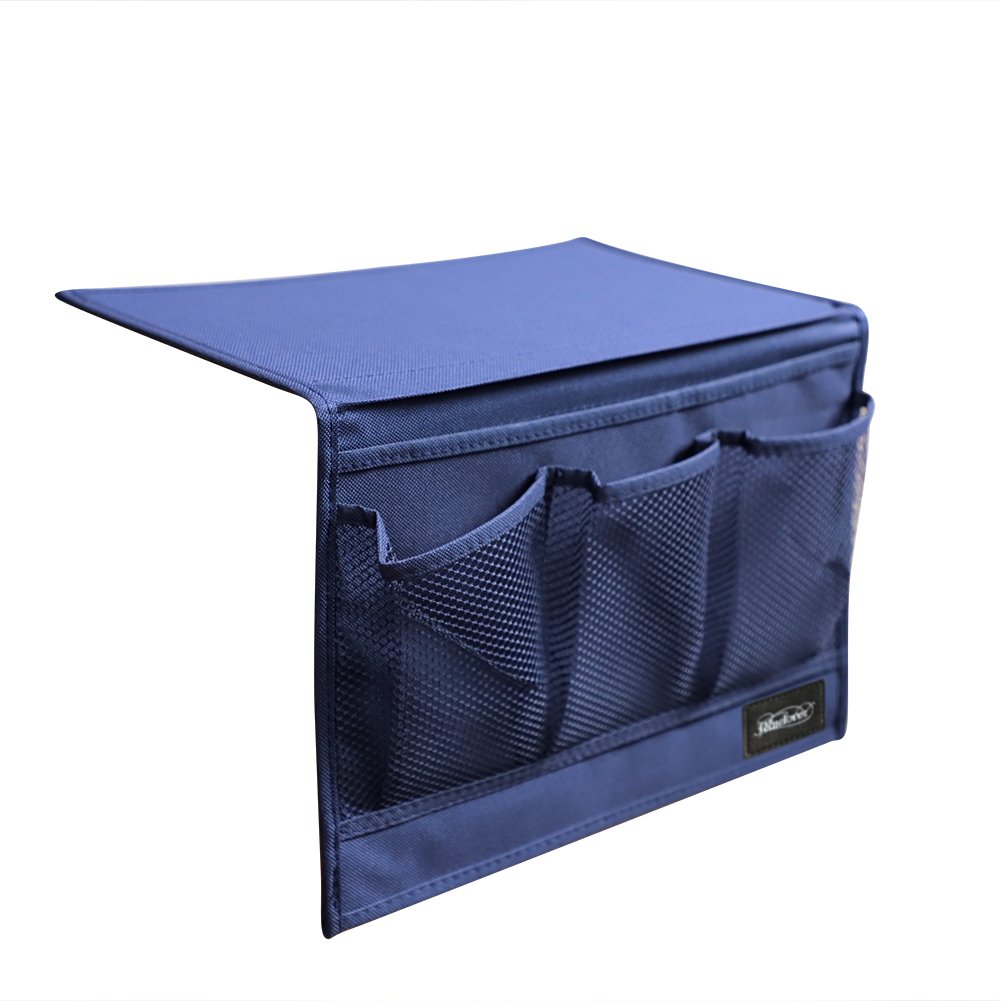 JNGUOSICN Beside Storage Bag Oxford Hanging Organizer Bags Storage Pocket Beside Organizer Bag Holder Pouch For Book Phone With Pocket For Beside Table Organizers For Bedroom Couch Sofa - Image 3