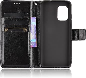 Case for Asus ZenFone 8 Case Cover,Flip Leather Wallet Cover Case for Asus ZenFone 8 ZS590KS Case Black