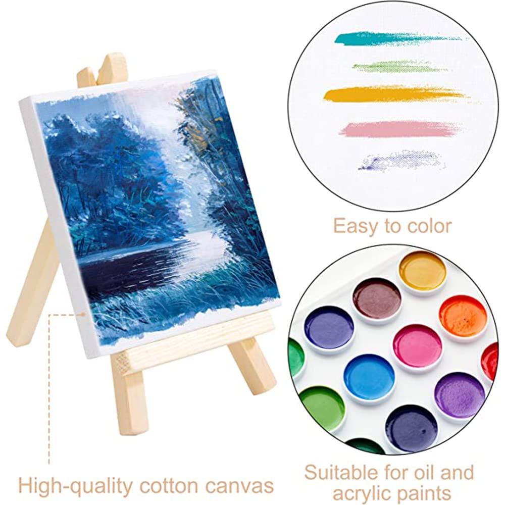 VISWIN Cavalletto Da Pittura Legno Di Faggio - Regolabile 134-231 Cm, Porta Tele Fino 198 Cm, Con Vassoio Portaoggetti - Foto 7