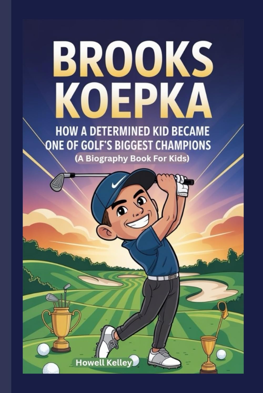 BROOKS KOEPKA: How a Determined Kid Became One of Golf’s Biggest Champions (A Biography Book For Kids)