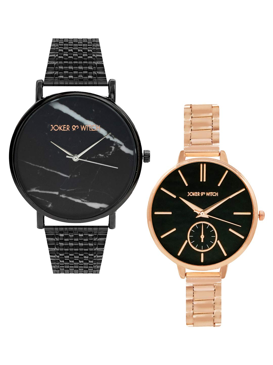 Joker & Witch Gilbert & Anne Couple Watch Gift Set for Men and Women (B08WWM5D3P) Amazon Price History, Amazon Price Tracker