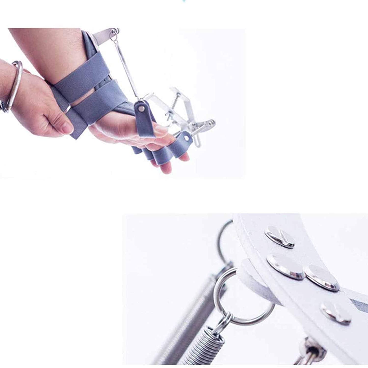 Esercitatore per Plantari per Polso con Dita per Cuscino, Tutore per Riabilitazione delle Dita, Plantari per Plantari per Riabilitazione con Dita Regolabili