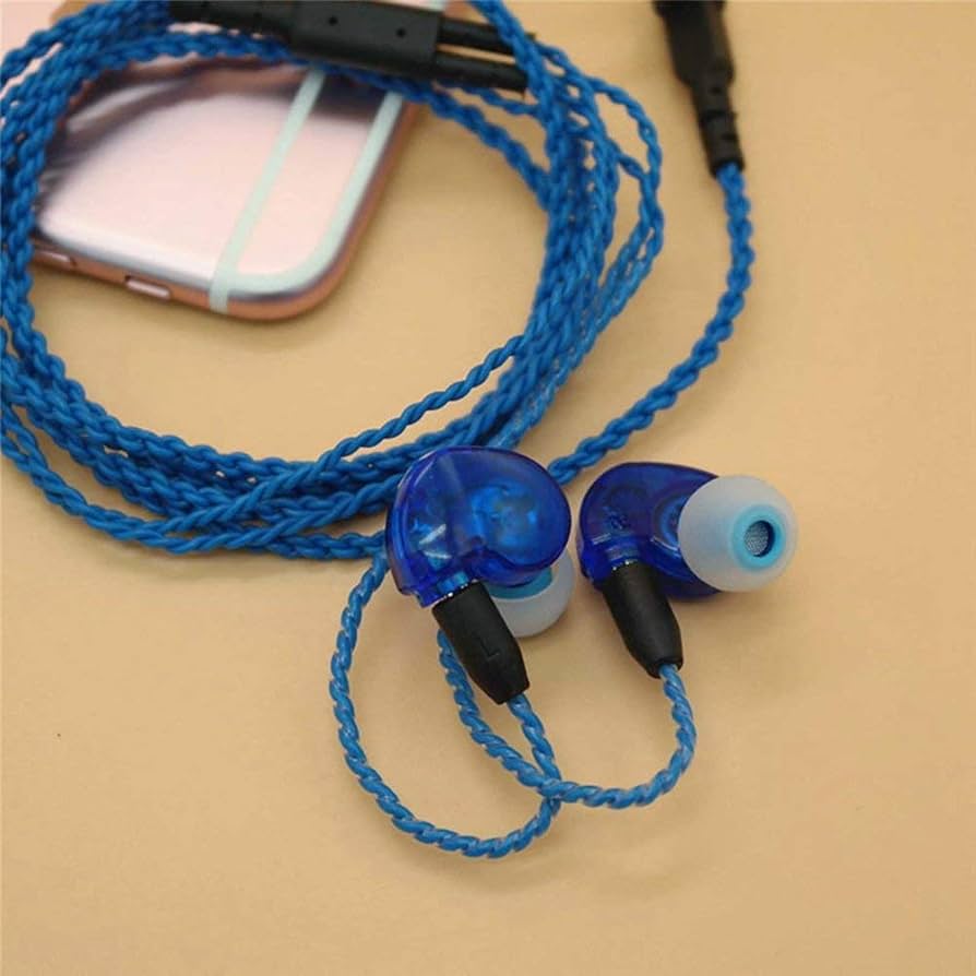 Amazon | GAOHOU MMCXイヤホンケーブルブルーDIY XBA-H2 / HA