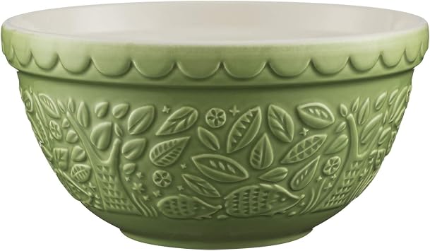 Earthenware Intricate Mixing Bowl
