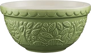 Mason Cash - Cuenco para Mezclar (21 cm), diseño de Erizo, Color Verde