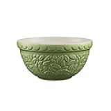 Mason Cash | In the Forest S30 1.25 Quart Embossed Mixing Bowl | Hedgehog (Green)