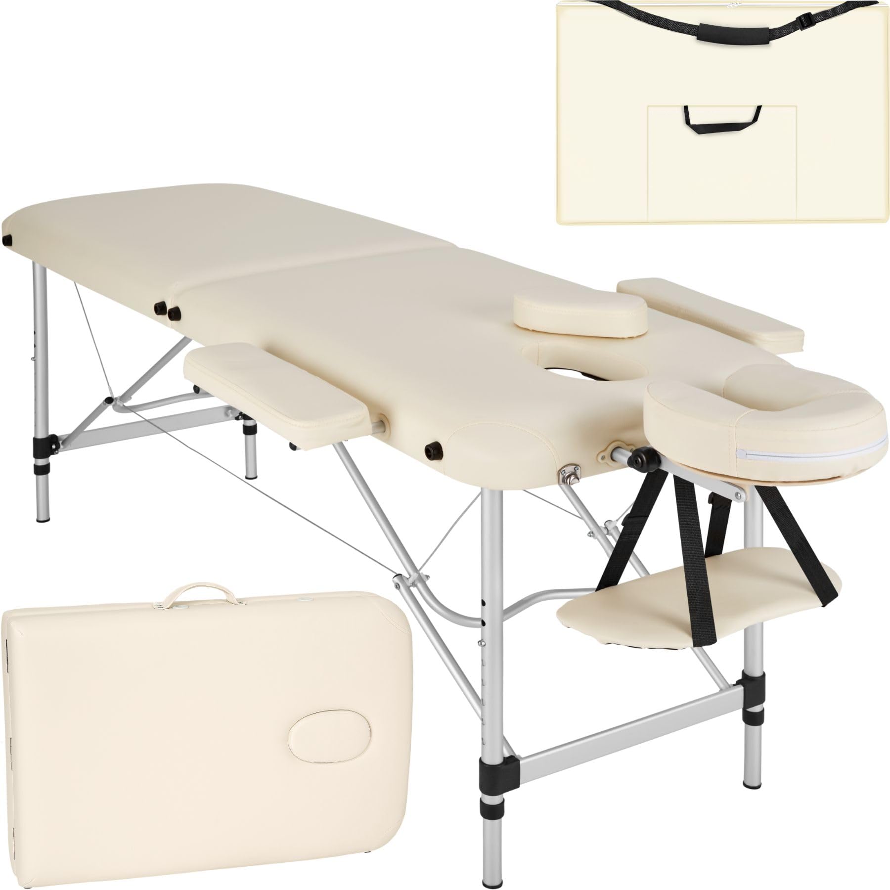 Papierrollenhalter Aus Aluminium Für Massageliege, Massagetisch Und Massagebank
