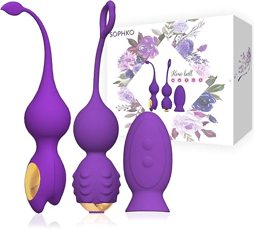 SOPHKO Bolas Kegel Suelo Pelvico 360 Rotación Bolas Chinas ...