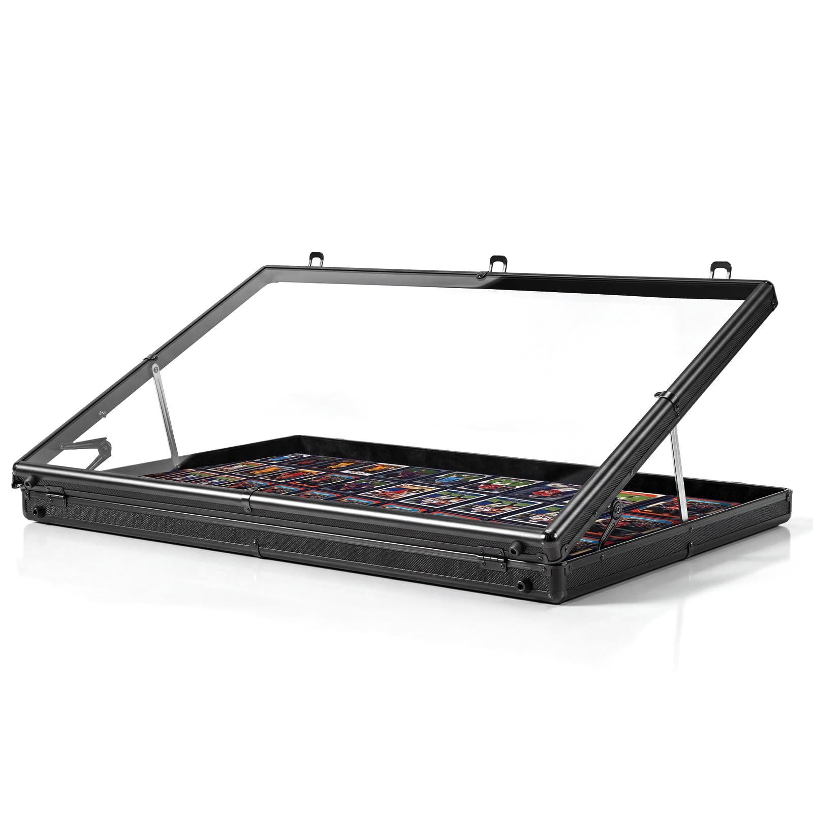 Dwwce Portable Card Show Display Case 34"x22" - display cases | Mubboo