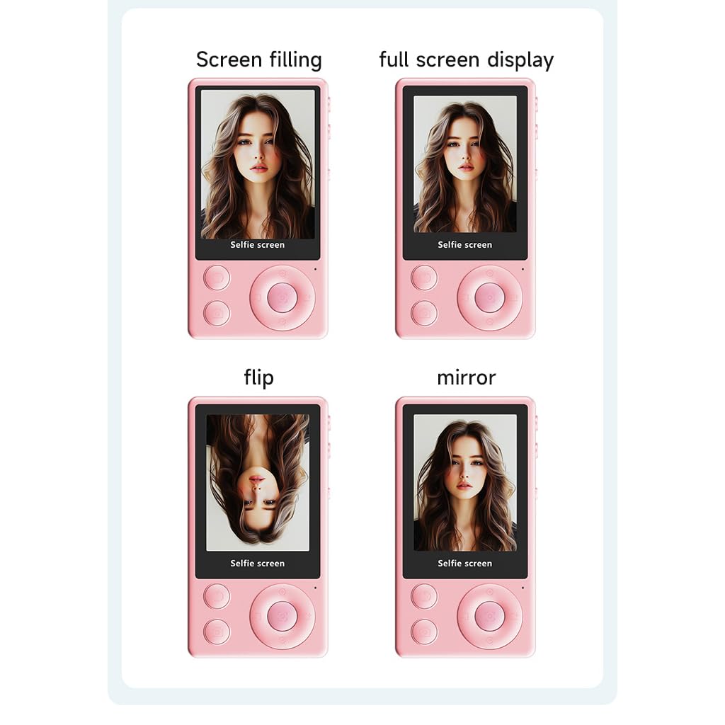 Soporte magnético para pantalla de teléfono selfie para transmisión en vivo (rosa)