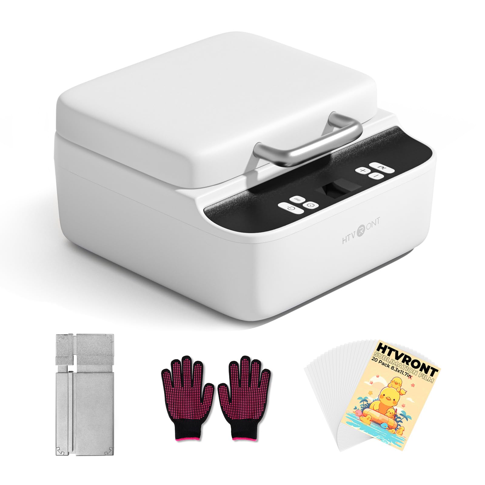 HTVRONT Phone Case Heat Press Machine Compatible with Android- H17 Vacuum Heat Press Machine for Phone Cases- Sublimation Press for Custom Phone Case, Badges, Coasters, Includes Film & Fixture-image-27